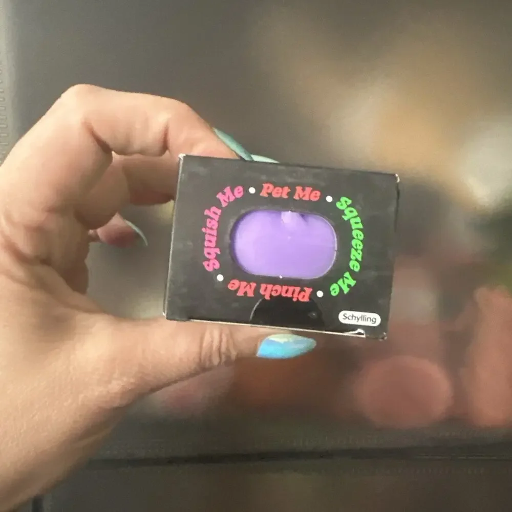 NeeDoh Funky Pup Purple Schylling Sensory Fidget Squishy Toy Sealed Authentic